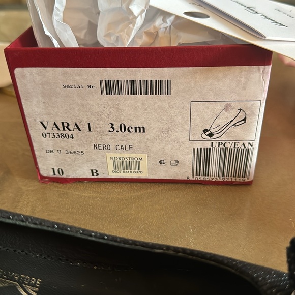 Ferragamo Vara pump in nero calf. New in box with shoe bag. Originally $880. - Picture 4 of 8